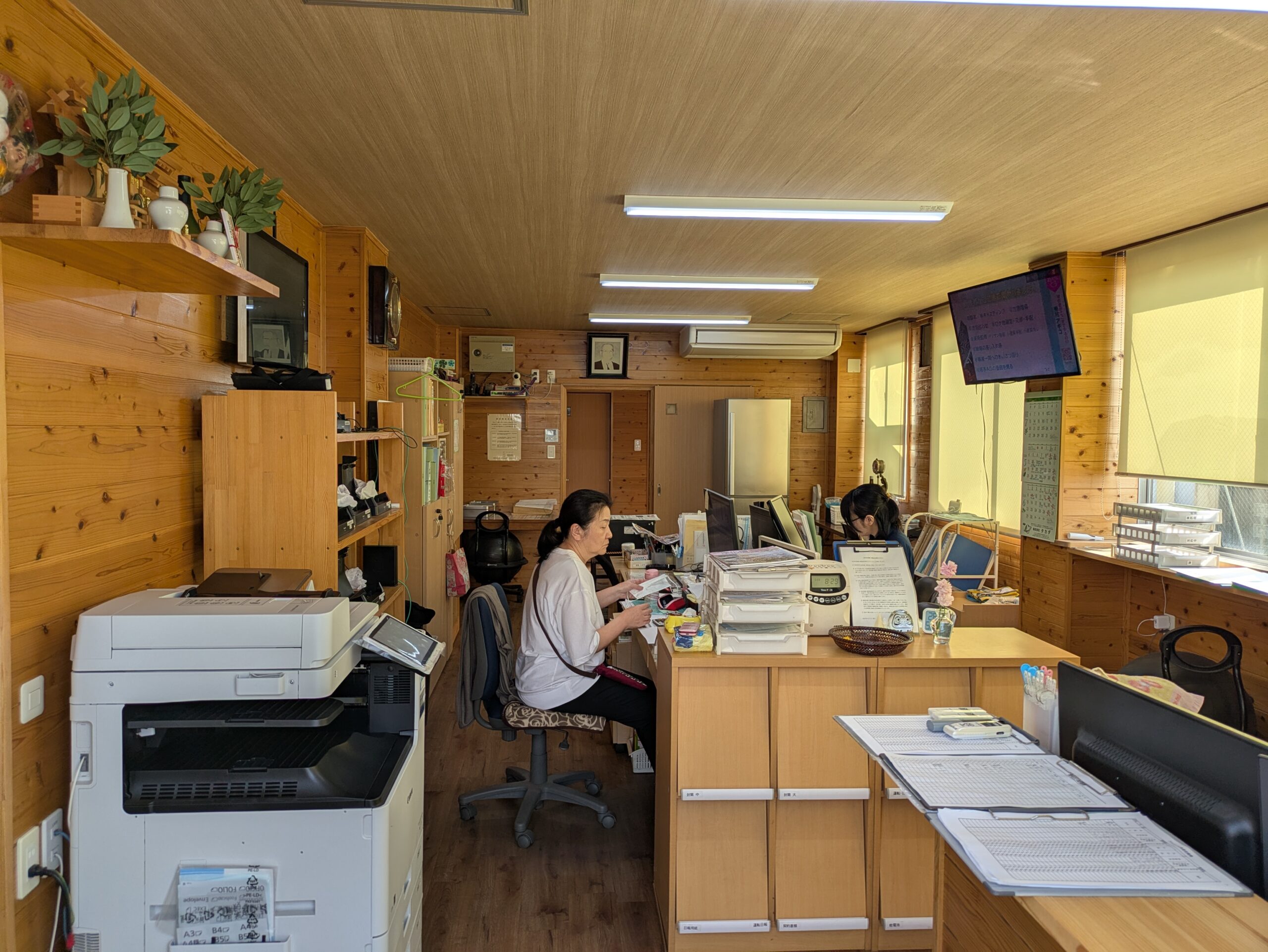 事務所内の様子