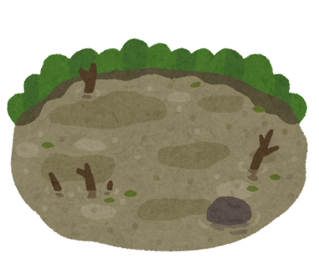 沼のイラスト